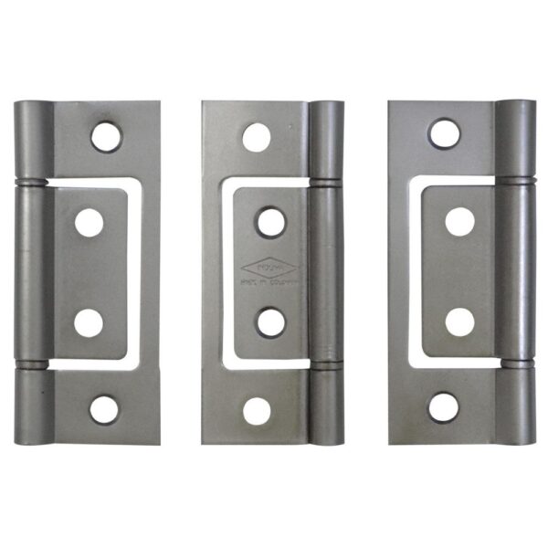 BISAGRA OMEGA INDUMA 3 X 1" C.16 NIQUEL SATIN ( CARPINTERIA) (PRECIO X 12 PRS)(1107-0068)