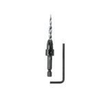 Broca y Avellanador Makita 9/64 #6 para Madera (A-99677)