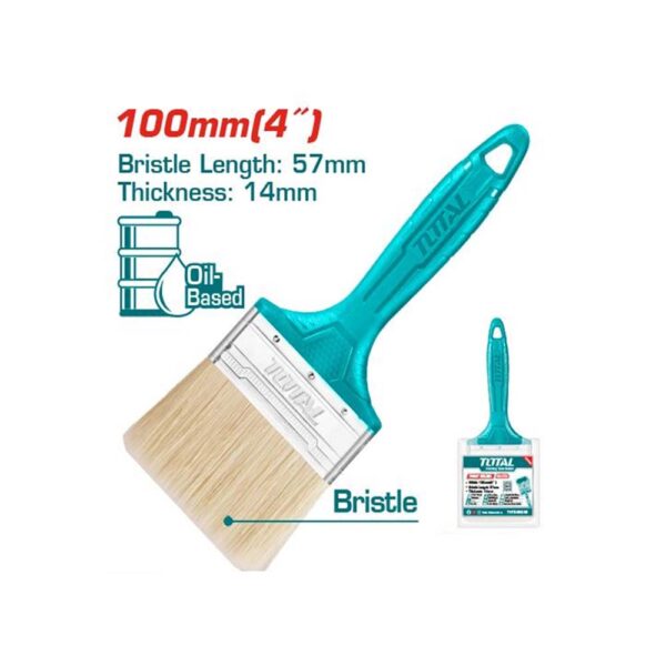 BROCHA DE 4" MANGO PLASTICO SUPER SELECT TOTAL (THT845046)