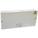 CAJA BREAKER METALICA 4 CIRCUITOS BIFASICA (110-220) CERTIFICADA INDUMA (T7904-003)