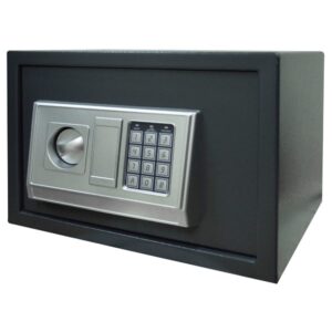 CAJA FUERTE DE SEGURIDAD CON CLAVE INTERCAMBIABLE 25EG (25X25X35) (HT90072)