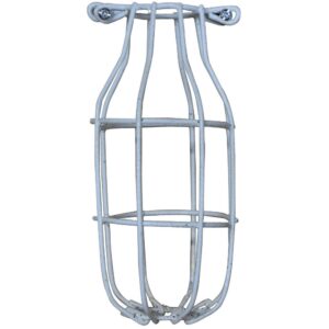 Canastilla para Bombillo Blanca Pequeña