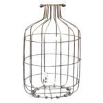 CANASTILLA PARA BOMBILLO LED  4 YUMBO ZINCADA ( 40W - 50W )