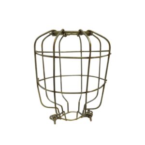 Canastilla para Bombillo LED # 1 Pequeña Zincada (3W - 5W - 7W - 9W)