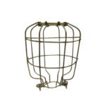 CANASTILLA PARA BOMBILLO LED # 2 MEDIANA ZINCADA ( 10W - 12W - 15W )