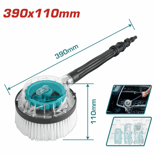 CEPILLO GIRATORIO PARA HIDROLAVADORA TOTAL (THRB8702)