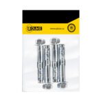 CHAZO EXPANSION 5/16 X  1 1/2 PQT X 4 UDUKE