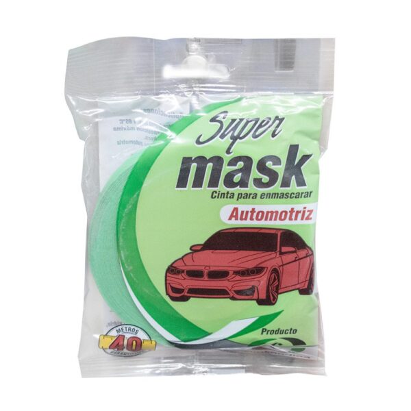 CINTA ENMASCARAR 3/4" X 40 MTS AUTOMOTRIZ VERDE CINTANDINA (CE-105)
