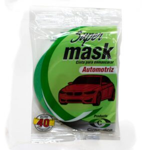 CINTA ENMASCARAR 1/2" X 40 MTS AUTOMOTRIZ VERDE CINTANDINA (CE-104)