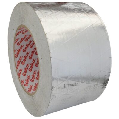 CINTA FOIL ALUMINIO CELLUX PARA DUCTOS DE AIRE ACONDICIONADO X 40 MTS