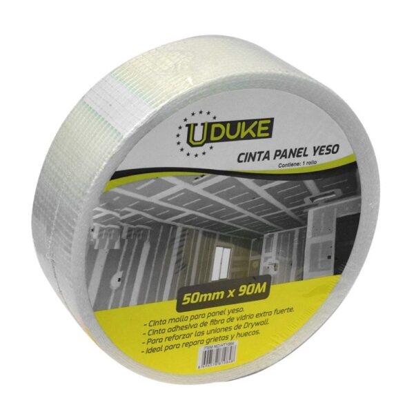 CINTA PANEL YESO FIBRA DE VIDRIO X 90M 2 PUL UDUKE (HT1084)