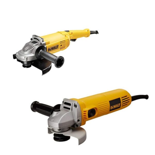 COMBO DEWALT (DWE490-B3A) PULIDORA 9 2100W 6500RPM DWE490-B3 + PULIDORA 41/2 700W DWE4010