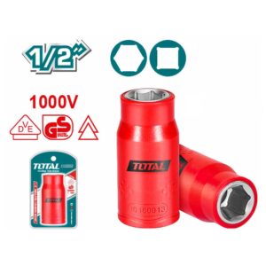 Copa 1/2" # 10MM Aislada Industrial Total (THIHAST12101)