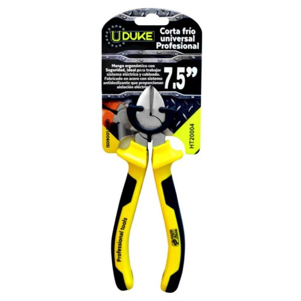 CORTAFRIO PROFESIONAL UDUKE AMARILLO-NEGRO  7.5 (HT20004)