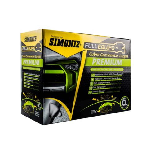 CUBRECAMIONETAS PREMIUM T-XL POLIESTER SIMONIZ (TALLA XL 108838)