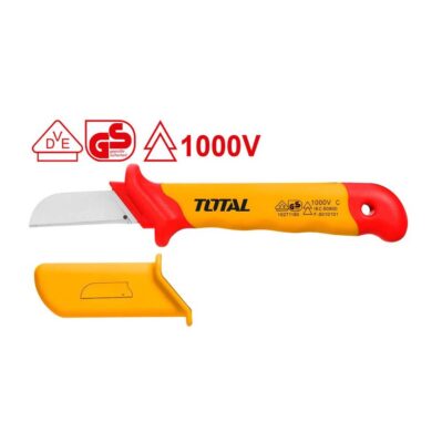 CUCHILLO PELACABLE 180MM AISLADO RECTO INDUSTRIAL TOTAL (THICK1801)