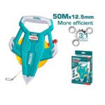 DECAMETRO 50MTS  INDUSTRIAL FIBRA DE VIDRIO MANGO ERGONOMICO TOTAL (TMTF13506)