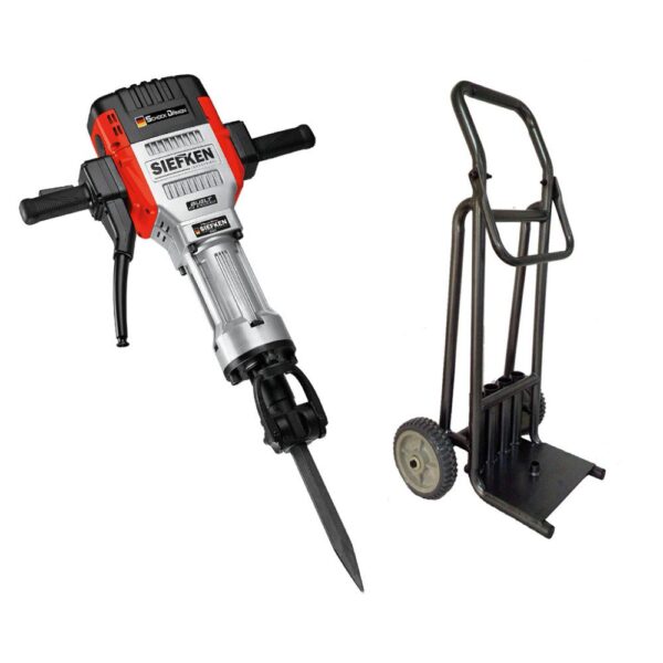 DEMOLEDOR SIEFKEN HEX 1-1/8IN 2000W 65 JOULES 110V + CARRO (SD65)