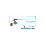 DESJARRETADERA 25 MM INDUSTRIAL CON EXTENSION 2800 MM (PALO) TOTAL (THEPS25281)