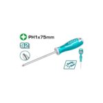 DESTORNILLADOR 3/16X3" (+) PUNTA INMANTADA INDUSTRIAL TOTAL (THT26PH1075)
