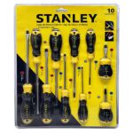 DESTORNILLADOR STANLEY  X 10 (JUEGO) CR-V (STMT66676-840)