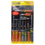 DESTORNILLADOR STANLEY PRO X 10 (JUEGO) (STHT69172)