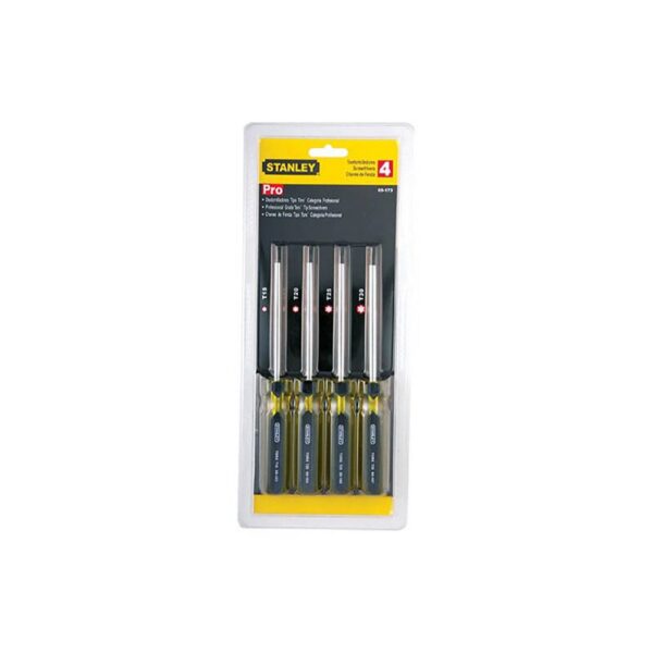 DESTORNILLADOR STANLEY TORX PRO X 4 (JUEGO) (STHT69173)