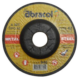 Disco Abracol C/M 4 1/2 x 1/8 (DT42 115X32X3175MM (Clave 946) (ABD4A0030047)