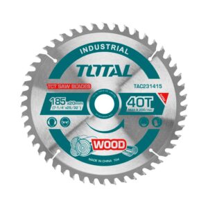 Disco Corte Madera 7 1/4x40 Industrial Total (TAC231415)