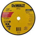 DISCO DEWALT CORTE METAL/ACERO INOX 9 PLANA AMARILLO (DW8067LA)