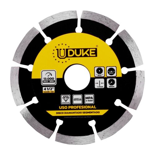 DISCO DIAMANTADO SEGMENTADO UDUKE 4 1/2 (DDUG-115) (HT30027)