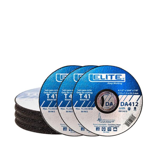 DISCO ELITE CORTE METAL/ACERO INOX (41/2*3/64*7/8) (DA412)