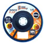 Disco Flap Duke Energy 7 Grano 40 Zirconio (180MM x 22MM) (HT1292)