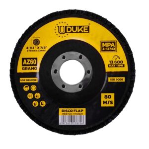 Disco Flap Uduke 4 1/2 Grano 60 (115MM x 22MM) (HT60020)