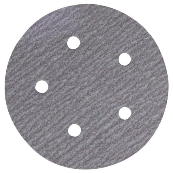 DISCO VELCRO PREMIER ROJO 5 X 5 HUECOS GRANO 220