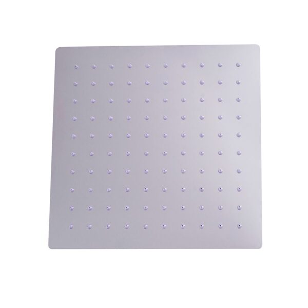 DUCHA REGADERA UDUKE CROMADA ACERO INOXIDABLE 10 CUADRADA  (HT80147)