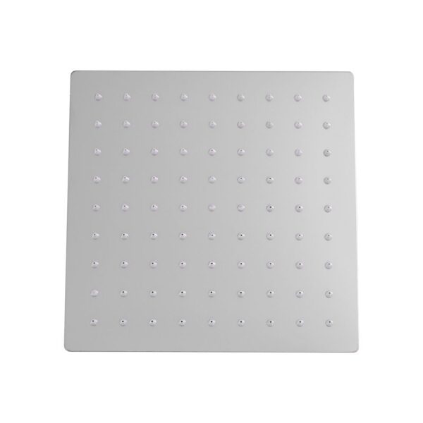 DUCHA REGADERA UDUKE CROMADA ACERO INOXIDABLE 8 CUADRADA  (HT80140)