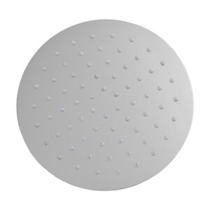 DUCHA REGADERA UDUKE CROMADA ACERO INOXIDABLE 8 REDONDA  (HT80134)