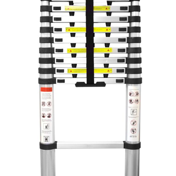 ESCALERA DE ALUMINIO TELESCOPICA 10 PELDANOS UDUKE (320CM) (HT1318)(CAP 150KG)