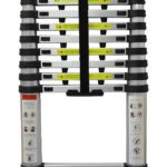 ESCALERA DE ALUMINIO TELESCOPICA 12 PELDANOS UDUKE (380CM) (HT1321)(CAP 150KG