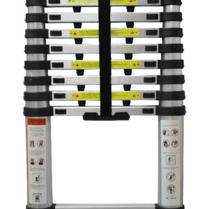 ESCALERA DE ALUMINIO TELESCOPICA 12 PELDANOS UDUKE (380CM) (HT1321)(CAP 150KG