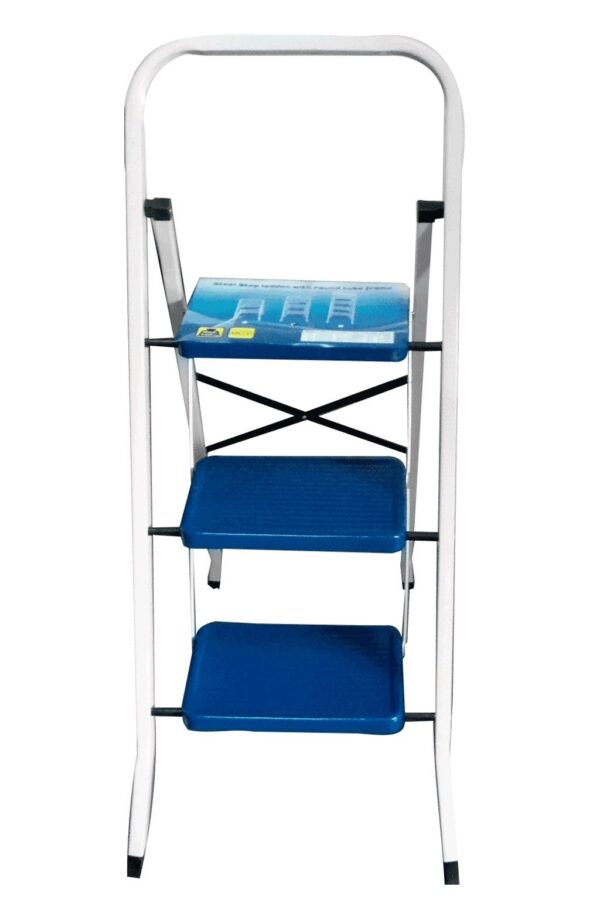 ESCALERA PLEGABLE TUBULAR 3 PELDANOS UDUKE (HT1323)
