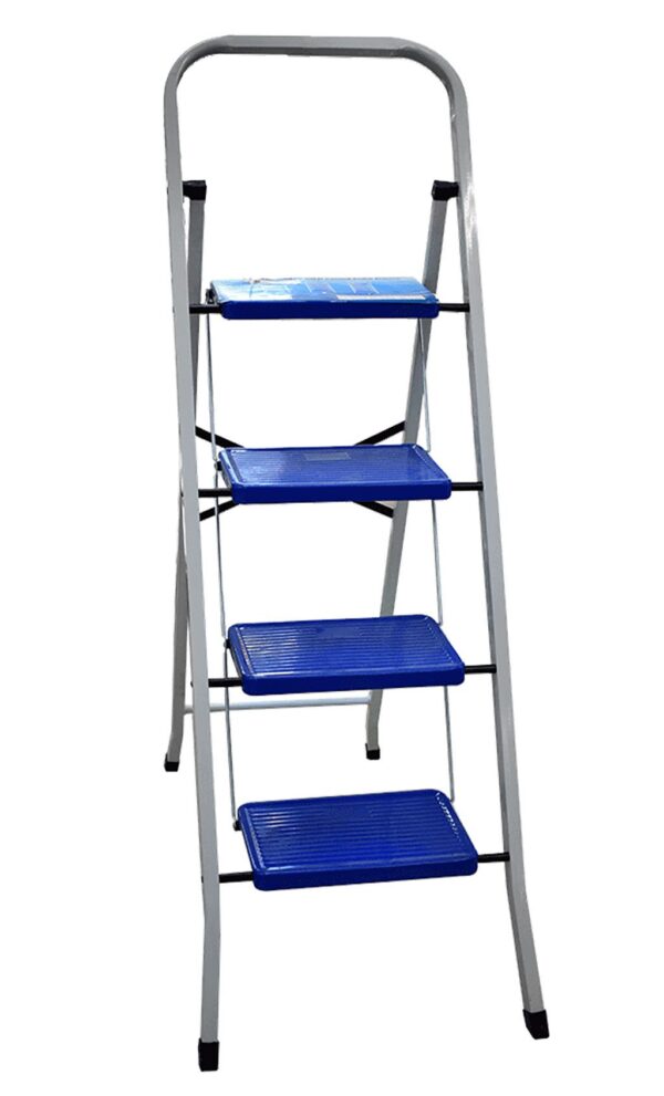 ESCALERA PLEGABLE TUBULAR 4 PELDANOS UDUKE (HT1324)