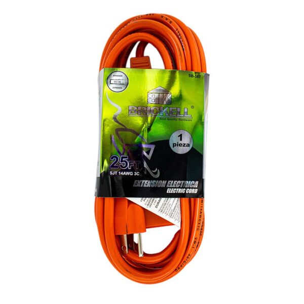 EXTENSION NARANJA 25FT CON TOMA X 3 DRIMEX (DX-C-R25FT)