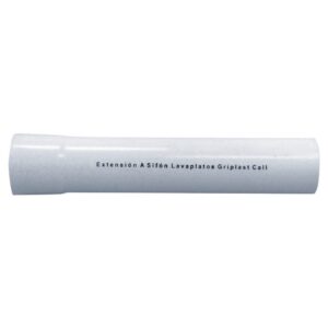 EXTENSION ACAMPANADA LAVAPLATOS BLANCA GRIPLAS