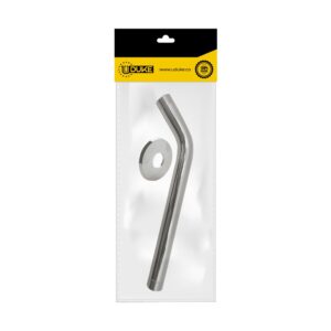 EXTENSION CROMADA METALICA PARA DUCHA 25CM (HT80142) PQT X 1 UDUKE