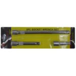 EXTENSION RACHET 1/2 X 3 PCS (3-5-10) PROLONGADOR (HT80316)