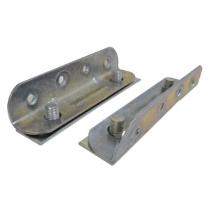 GRAPA PARA CAMA INDUMA CROMADA C.14 (JUEGO X 4) (T1305-0004)