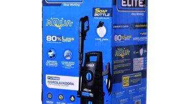Hidrolavadora Elite de 1500W y 1450 PSI para despacho nacional