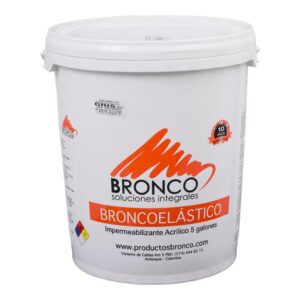 IMPERMEABILIZANTE ACRILICO 10 AÑOS BRONCOELASTICO CUÑETE GRIS (4BE4300119)